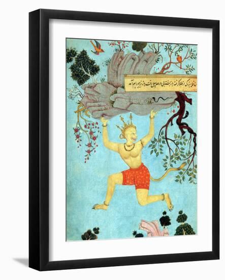 Hanuman, Hindu Monkey God-Science Source-Framed Giclee Print