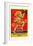 Hanuman - Maruthi-null-Framed Art Print