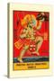 Hanuman - Maruthi-null-Stretched Canvas
