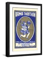 Hanuman - Rama Thoothan-null-Framed Art Print