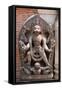 Hanuman, the Monkey God, Durbar Square-Peter Barritt-Framed Stretched Canvas