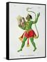 Hanuman-A Geringer-Framed Stretched Canvas