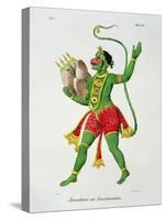 Hanuman-A Geringer-Stretched Canvas