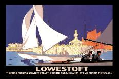Lowestoft: Through Express Services from the North and Midlands by LMS-Hap Hadley-Laminated Premium Giclee Print
