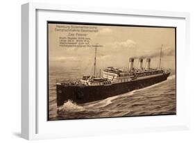 Hapag, Cap Polonio, Transatlantik, Dampfschiff-null-Framed Giclee Print