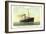 Hapag, D.D. Noordam, Dampfschiff in Fahrt-null-Framed Giclee Print