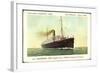 Hapag, D.D. Noordam, Dampfschiff in Fahrt-null-Framed Giclee Print