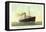 Hapag, D.D. Noordam, Dampfschiff in Fahrt-null-Framed Stretched Canvas