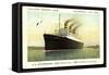 Hapag, D.D. Statendam, Dampfschiff Am Hafen-null-Framed Stretched Canvas