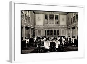 Hapag, Dampfer Deutschland, Speisesaal, 1 Kl-null-Framed Giclee Print