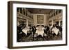 Hapag, Dampfer Hamburg, Speisesaal, 1 Klasse-null-Framed Giclee Print