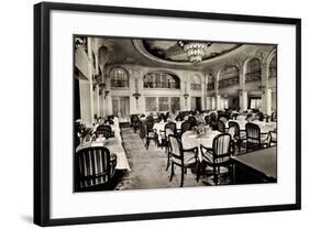 Hapag, Dampfer New York Von Innen, Halle, 2 Klasse-null-Framed Giclee Print