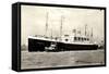 Hapag, Dampfschiff Albert Ballin Am Hafen, Schlepper-null-Framed Stretched Canvas