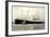 Hapag, Dampfschiff Albert Ballin Am Hafen, Schlepper-null-Framed Giclee Print