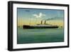 Hapag, Dampfschiff Amerika, Transatlantik-null-Framed Giclee Print