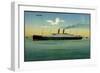 Hapag, Dampfschiff Amerika, Transatlantik-null-Framed Giclee Print