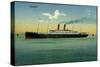 Hapag, Dampfschiff Amerika, Transatlantik-null-Stretched Canvas