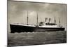 Hapag, Dampfschiff Deutschland, Transatlantik-null-Mounted Giclee Print