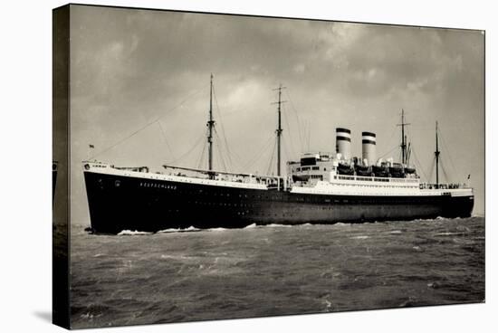 Hapag, Dampfschiff Deutschland, Transatlantik-null-Stretched Canvas