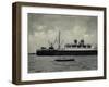 Hapag, Dampfschiff Hamburg, Modell Von D. Bartsch-null-Framed Giclee Print