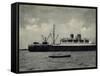 Hapag, Dampfschiff Hamburg, Modell Von D. Bartsch-null-Framed Stretched Canvas