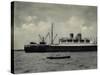 Hapag, Dampfschiff Hamburg, Modell Von D. Bartsch-null-Stretched Canvas