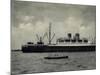 Hapag, Dampfschiff Hamburg, Modell Von D. Bartsch-null-Mounted Giclee Print