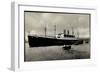 Hapag, Dampfschiff Hansa, Schlepper, Hafenblick-null-Framed Giclee Print