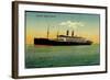 Hapag, Dampfschiff Kaiserin Auguste Victoria-null-Framed Giclee Print