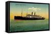 Hapag, Dampfschiff Kaiserin Auguste Victoria-null-Framed Stretched Canvas