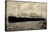 Hapag, Dampfschiff Milwaukee, Transatlantik-null-Stretched Canvas