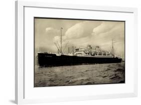 Hapag, Dampfschiff Milwaukee, Transatlantik-null-Framed Giclee Print