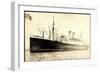 Hapag, Dampfschiff New York Am Hafen Vor Anker-null-Framed Giclee Print