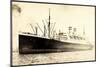 Hapag, Dampfschiff New York Am Hafen Vor Anker-null-Mounted Giclee Print