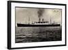 Hapag, Dampfschiff New York Auf Hoher See-null-Framed Giclee Print