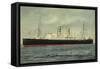Hapag, Dampfschiff S.S. Veendam in Fahrt Auf See-null-Framed Stretched Canvas
