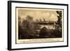 Hapag, Dampfschiff Vaterland, 25.April.1914,Elbufer-null-Framed Giclee Print