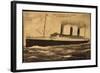 Hapag, Dampfschiff Vaterland, Größtes Schiff Der Welt-null-Framed Giclee Print