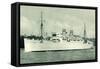 Hapag, M.S. Milwaukee, Dampfschiff Am Ufer-null-Framed Stretched Canvas