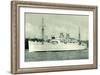 Hapag, M.S. Milwaukee, Dampfschiff Am Ufer-null-Framed Giclee Print