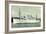 Hapag, M.S. Milwaukee, Dampfschiff Am Ufer-null-Framed Giclee Print