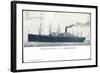 Hapag, P.D. President Grant, Dampfschiff, Rauch-null-Framed Giclee Print
