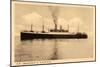 Hapag, S.S. Deutschland, Dampfschiff, Rauch-null-Mounted Giclee Print