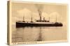 Hapag, S.S. Deutschland, Dampfschiff, Rauch-null-Stretched Canvas