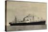 Hapag, S.S. Duivendijk, Dampfschiff, Rauch-null-Stretched Canvas