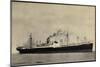Hapag, S.S. Duivendijk, Dampfschiff, Rauch-null-Mounted Giclee Print