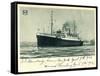 Hapag, S.S. Hamburg, New York, 1936, Dampfschiff-null-Framed Stretched Canvas