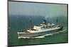 Hapag, S.S. Maasdam, Dampfschiff Auf See, Nebel-null-Mounted Giclee Print