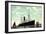 Hapag, S.S. Noordam, Dampfschiff, Segelboote-null-Framed Giclee Print