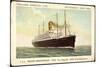 Hapag, T.S.S. Nieuw Amsterdam, Dampfschiff-null-Mounted Giclee Print